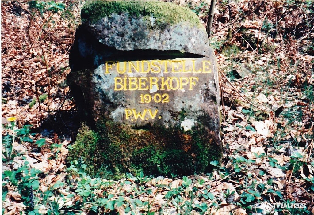 Ritterstein „Fundstelle Biberkopf 1902“ (Ritterstein Nr. 17)
