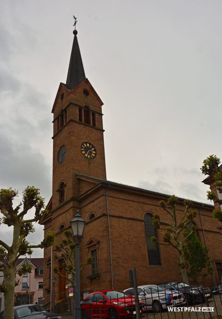 Evangelische Stadtkirche am Marktplatz in Kusel