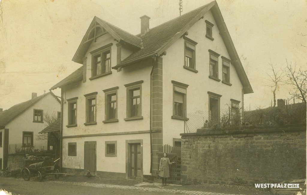 Ehemaliges Musikantenhaus des Kapellmeisters Otto Schwarz im Jahr 1924