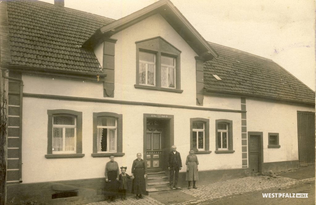 Ehemaliges Musikantenhaus Krebs um 1925