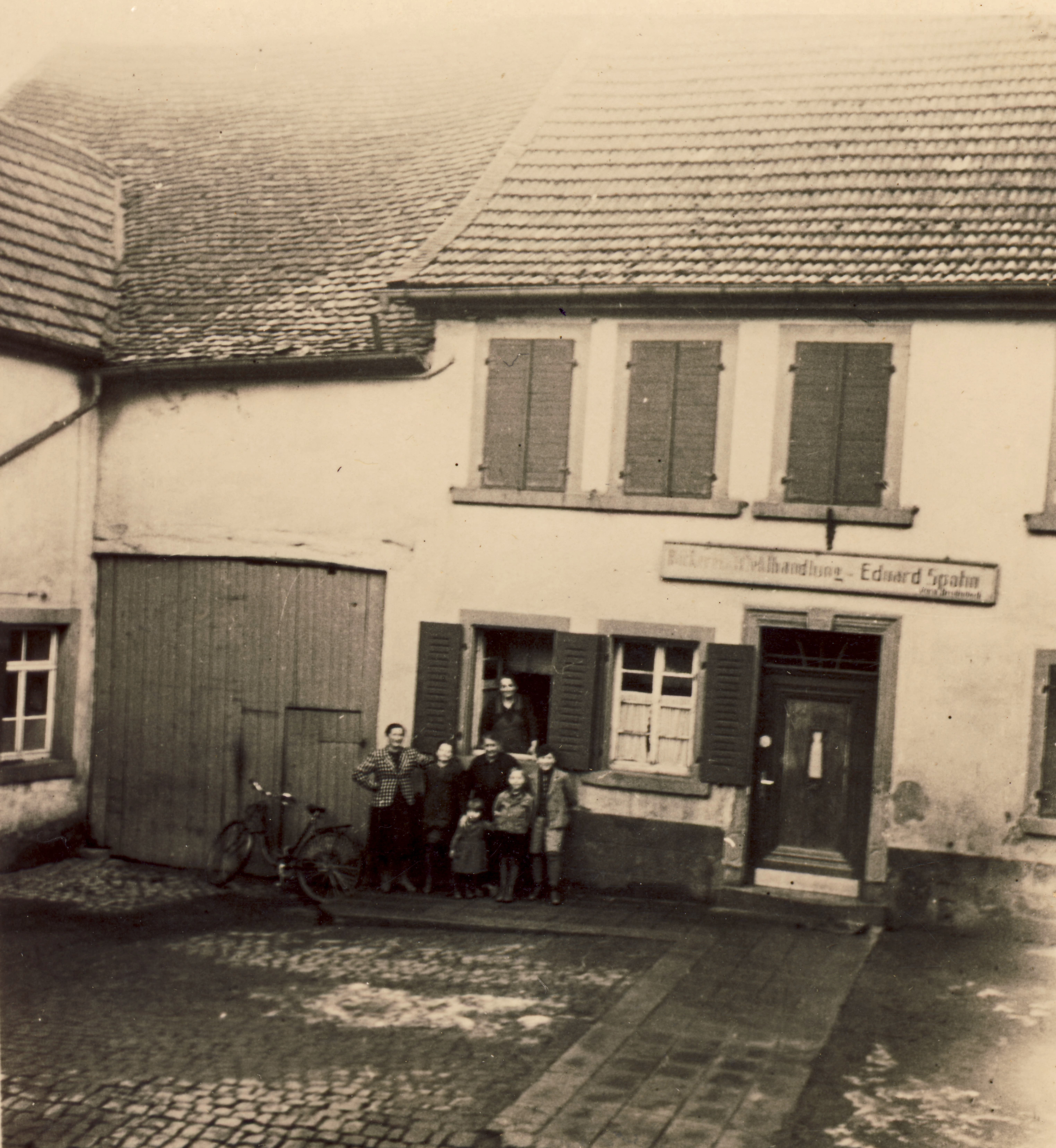 Bäckerei Eduard Spohn in den 1940er Jahren