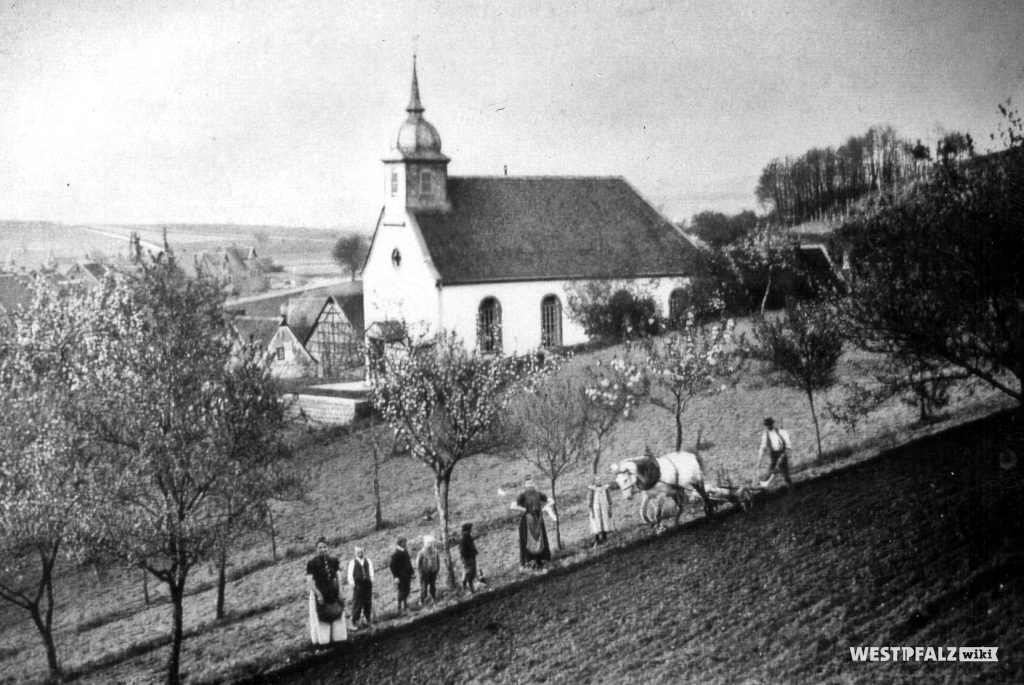 Protestantische Kirche vor dem Umbau