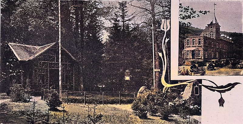 Postkarte von der früheren Amseldelle