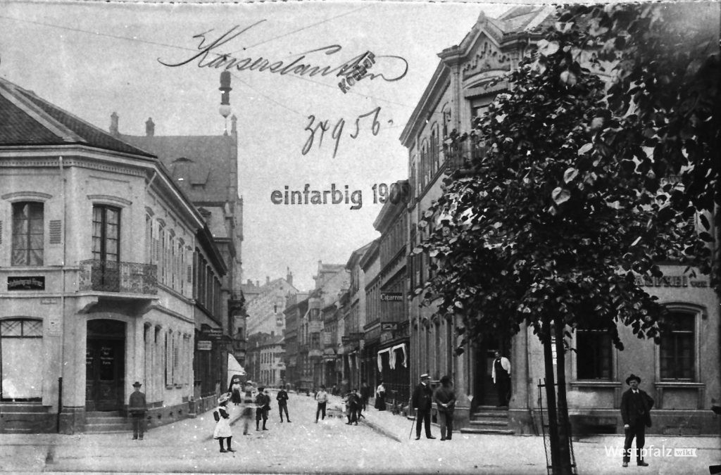 Historische Aufnahme der Pirmasenser Straße