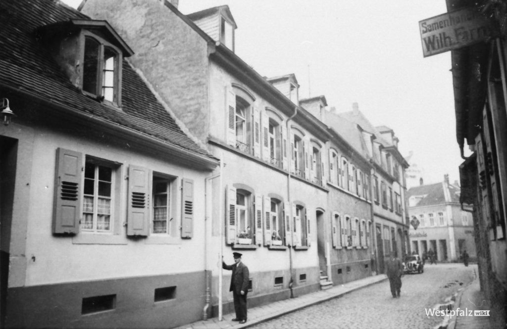 Historische Ansicht der Rosenstraße